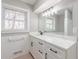Bathroom with quartz vanity top and modern fixtures at 407 North Ave, Atlanta, GA 30354