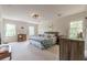 Large main bedroom with plenty of natural light and neutral color palette at 5581 Stapleton Dr, Dunwoody, GA 30338