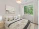 Serene bedroom with a plush bed, soft textures, and a peaceful ambiance at 1171 Lupo Loop, Chattahoochee Hills, GA 30268