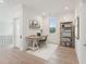 Bright home office with minimalist design and natural light at 1171 Lupo Loop, Chattahoochee Hills, GA 30268