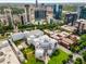 Stunning aerial view of a building in downtown Atlanta, Georgia with its surrounding cityscape and community at 195 14Th Ne St # 1404, Atlanta, GA 30309