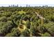 An aerial view of a lush and green golf course community outside of downtown Atlanta at 195 14Th Ne St # 1404, Atlanta, GA 30309