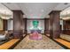 Elegant lobby with marble floors, ornate columns, and stylish seating areas at 195 14Th Ne St # 1404, Atlanta, GA 30309
