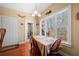 Bright breakfast nook with a view of the backyard at 9246 W Banks Mill Rd, Winston, GA 30187