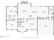 An architectural floor plan shows the layout of the first floor of the house at 358 Woodbrook Crst, Canton, GA 30114