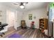 Bedroom showcasing modern flooring and a charming interior design at 2653 Hatfield Se Cir, Atlanta, GA 30316