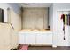 Unfinished basement featuring a sink and white cabinets offering practical utility for various needs and projects at 11 York Trce, Cartersville, GA 30121