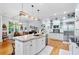 Open kitchen with granite countertops, stainless steel appliances, and hardwood floors at 11 York Trce, Cartersville, GA 30121