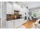 Gourmet kitchen with custom cabinetry, stainless steel appliances, and eat-in nook at 11 York Trce, Cartersville, GA 30121