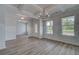 Bright dining area with hardwood floors, wainscoting and decorative ceilings at 165 Haverling Pass, Hampton, GA 30228