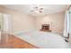 Bright living room featuring carpet, a fireplace, recessed lighting, and views through bright windows at 2118 Township Dr, Woodstock, GA 30189