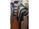 Walk-in closet with shelving for clothes and accessory storage at 3715 Millers Pond Way, Snellville, GA 30039