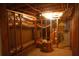 Unfinished basement room, exposed ceiling ducts, and partially finished walls at 4288 Wyndham Park Cir, Decatur, GA 30034