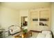 Cozy living room with custom built-in shelving and cabinets, and comfortable seating at 4288 Wyndham Park Cir, Decatur, GA 30034