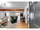 Open-concept living and dining areas boasting hardwood floors, neutral paint, and ample natural light at 1083 Amelia Sw Dr, Marietta, GA 30060