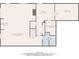 Basement floorplan showing recreation room, bath, wet bar, office, and storage at 4165 Liberty Trce, Marietta, GA 30066