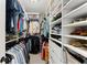 Walk-in closet with ample shelving and hanging space for an organized wardrobe at 4165 Liberty Trce, Marietta, GA 30066