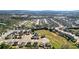 Community aerial view featuring many single-Gathering homes and a grassy field at 117 Cottage Nw Walk, Cartersville, GA 30121