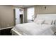 Bedroom featuring a bed, hardwood floors, and bright natural light from the window at 187 Bowden Rd, Ellenwood, GA 30294
