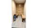 The sauna features wooden benches, tile flooring and wall at 187 Bowden Rd, Ellenwood, GA 30294