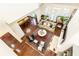 Bright living room boasts hardwood floors, large windows, neutral color palette, and an open concept dining room at 4541 Wieuca Ne Rd, Atlanta, GA 30342