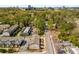Elevated aerial shot of the community highlighting its location near lush green spaces at 4336 Walsh Dr, Dunwoody, GA 30338