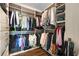 Large walk-in closet featuring custom shelving and ample storage space at 4336 Walsh Dr, Dunwoody, GA 30338