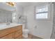 Bright bathroom with white sink at 4382 Conwhey Sw Ct, Smyrna, GA 30082