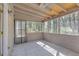 Screened in patio with views of trees at 4382 Conwhey Sw Ct, Smyrna, GA 30082