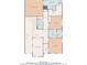Second floor plan includes the primary bedroom with bath, three other bedrooms and two bathrooms at 2845 Echols Rd, Cumming, GA 30041
