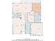 Main floor plan showcasing a large Gathering room, kitchen, breakfast nook, living room, and garage at 2845 Echols Rd, Cumming, GA 30041