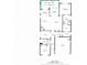 Floor plan displaying the home's layout, including bedrooms, bathrooms, and living spaces at 410 Windy Ridge Way, Canton, GA 30114