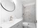 Updated bathroom with modern fixtures and shower at 368 Triumph Se Cir, Atlanta, GA 30354