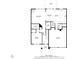 Detailed floor plan featuring the layout of the home, including the living room, kitchen, and bedrooms at 15 Mary Jane Ln, Covington, GA 30016