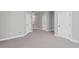Unfinished basement, ready to be personalized with carpet and white trim at 837 Lakemont Dr, Canton, GA 30114