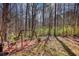 Custom built wooden swing set in the backyard surrounded by mature trees at 5642 N Highway 212, Covington, GA 30016