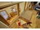 View of a hallway with wood flooring and stairs to a second floor at 5642 N Highway 212, Covington, GA 30016