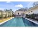 Inviting backyard with a sparkling pool and lounge chairs, perfect for relaxation and outdoor enjoyment at 733 Cherokee Se Ave, Atlanta, GA 30315