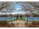 Gated tennis courts with mature trees and shrubbery at 4776 Trilogy Park Trl, Hoschton, GA 30548
