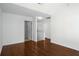 Large room featuring a doorway and closet space perfect for versatile living at 6439 Grey Fox Way, Riverdale, GA 30296