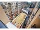Aerial view of complex highlighting balconies and lawn at 200 River Vista Dr # 736, Atlanta, GA 30339