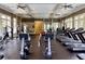 Well-equipped fitness center with treadmills, bikes, and weight machines for residents' health and wellness at 200 River Vista Dr # 736, Atlanta, GA 30339
