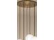 A close up of the ceiling fixture at 2849 Parkridge Ne Dr, Brookhaven, GA 30319