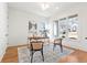 Serene office with hardwood floors, large windows, and a modern desk setup at 2849 Parkridge Ne Dr, Brookhaven, GA 30319