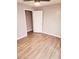 Bedroom with walk-in closet and luxury vinyl flooring at 2302 Waldrop Pl, Decatur, GA 30034