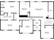 Upstairs floor plan displays bedrooms, bathrooms, and hall, showing layout and dimensions for reference at 675 Timber Ives Dr, Dacula, GA 30019