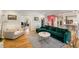 Elegant living room showcasing stylish design with its modern furnishings and seamless flow into the adjacent rooms at 2115 Azalea Dr, Roswell, GA 30075