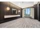 Stylish lobby area with modern decor and city views at 1065 Peachtree Ne St # 2901, Atlanta, GA 30309