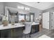 Spacious bathroom featuring dual vanities, modern fixtures, and stylish design elements at 120 Sunflower Ln, Covington, GA 30016