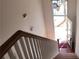 Bright stairway with carpet and white railing at 3512 Clear Creek Crossing, Kennesaw, GA 30144